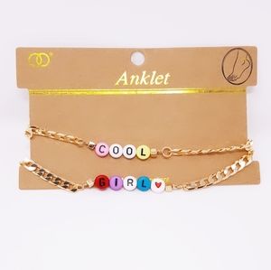 Cuban Link Gold Anklet